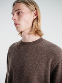 Acne Studios - Klimis Cashmere Knit in Walnut Brown