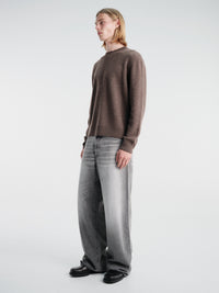 Acne Studios - Klimis Cashmere Knit in Walnut Brown