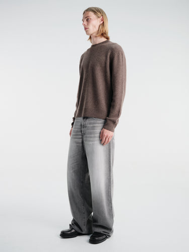 Acne Studios - Klimis Cashmere Knit in Walnut Brown