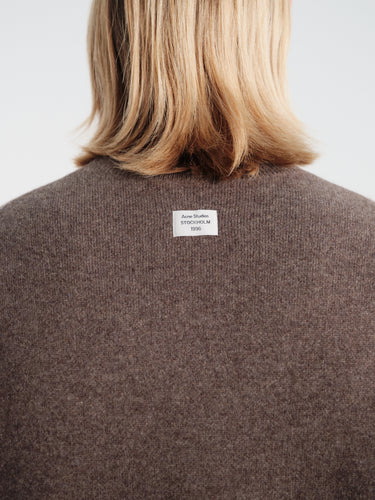 Acne Studios - Klimis Cashmere Knit in Walnut Brown