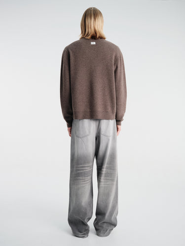 Acne Studios - Klimis Cashmere Knit in Walnut Brown