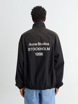 Acne Studios - Logo Zipper Jacket in Black