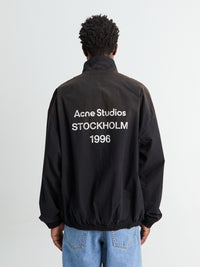 Acne Studios - Logo Zipper Jacket in Black