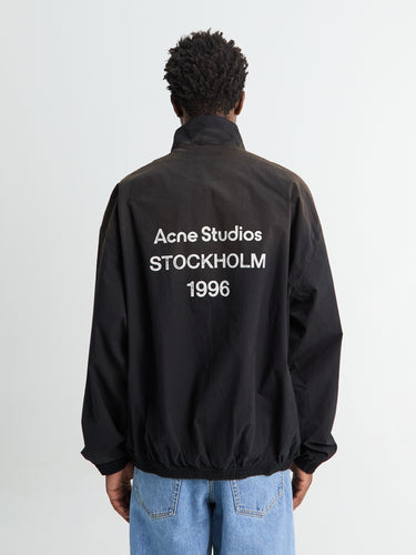 Acne Studios - Logo Zipper Jacket in Black