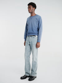 Acne Studios - Sprayed Logo Sweatshirt in Navy