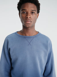 Acne Studios - Sprayed Logo Sweatshirt in Navy