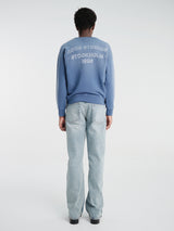 Acne Studios - Sprayed Logo Sweatshirt in Navy