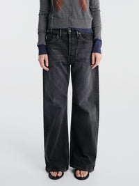 Acne Studios - 2021F Jeans in Black
