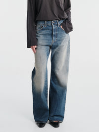 Acne Studios - 2021F Jeans in Mid Blue Bingo