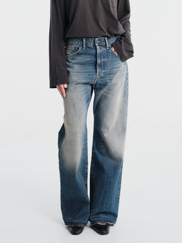Acne Studios - 2021F Jeans in Mid Blue Bingo