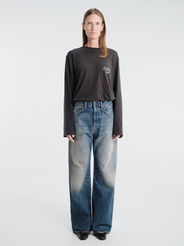 Acne Studios - 2021F Jeans in Mid Blue Bingo