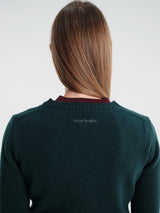 Acne Studios - Rw-Wn-Knit000034 in Dark Green