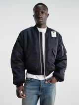 Acne Studios - Orby Bomber Nylon Twill in Evening Blue