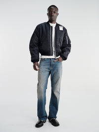 Acne Studios - Orby Bomber Nylon Twill in Evening Blue