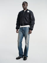 Acne Studios - Orby Bomber Nylon Twill in Evening Blue