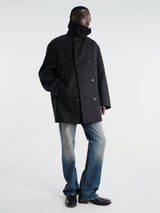 Acne Studios - Otana Clean Wool Coat Blend in Black