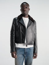 Acne Studios - Lecto Shearling Collar in Black