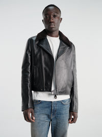 Acne Studios - Lecto Shearling Collar in Black