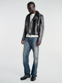 Acne Studios - Lecto Shearling Collar in Black