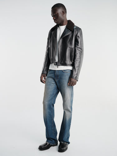 Acne Studios - Lecto Shearling Collar in Black