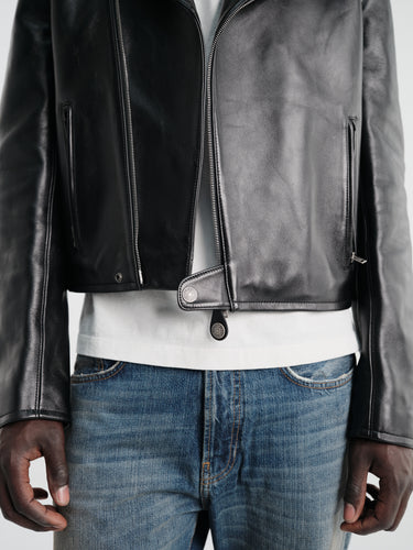 Acne Studios - Lecto Shearling Collar in Black