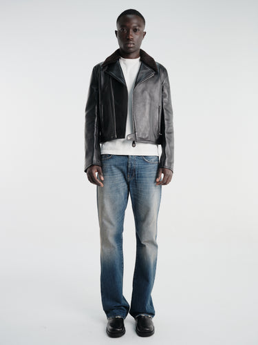 Acne Studios - Lecto Shearling Collar in Black