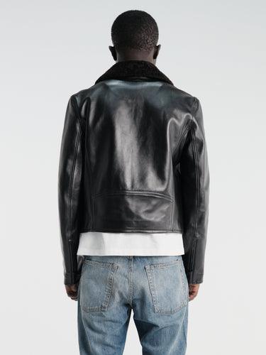 Acne Studios - Lecto Shearling Collar in Black