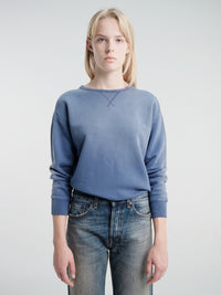 Acne Studios - Sprayed Logo Sweatshirt in Navy