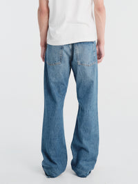 Acne Studios - 2010M Regular Fit Jeans in Mid Blue