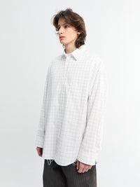 Acne Studios - Cotton Shirt in White and Black