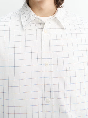 Acne Studios - Cotton Shirt in White and Black