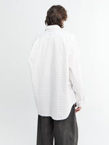 Acne Studios - Cotton Shirt in White and Black