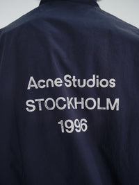 Acne Studios - Washed Logo Jacket in Navy