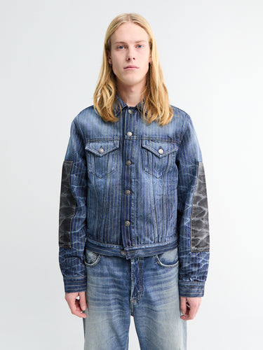 Acne Studios - Denim Jacket in Blue and Black