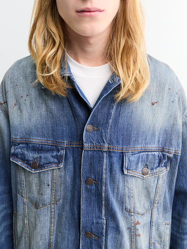 Acne Studios - Jacket in Mid Blue