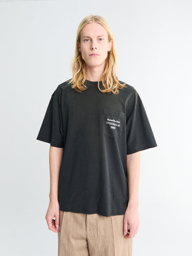 Acne Studios - FN-UX-TSHI000289 T-Shirt in Faded Black
