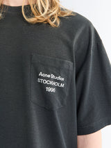 Acne Studios - FN-UX-TSHI000289 T-Shirt in Faded Black