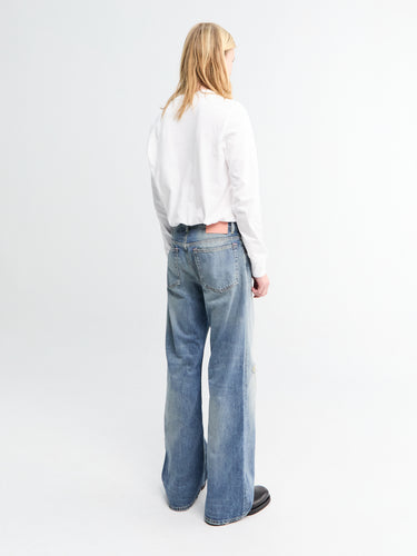 Acne Studios - 2021M Daybreak Jeans in Mid Blue