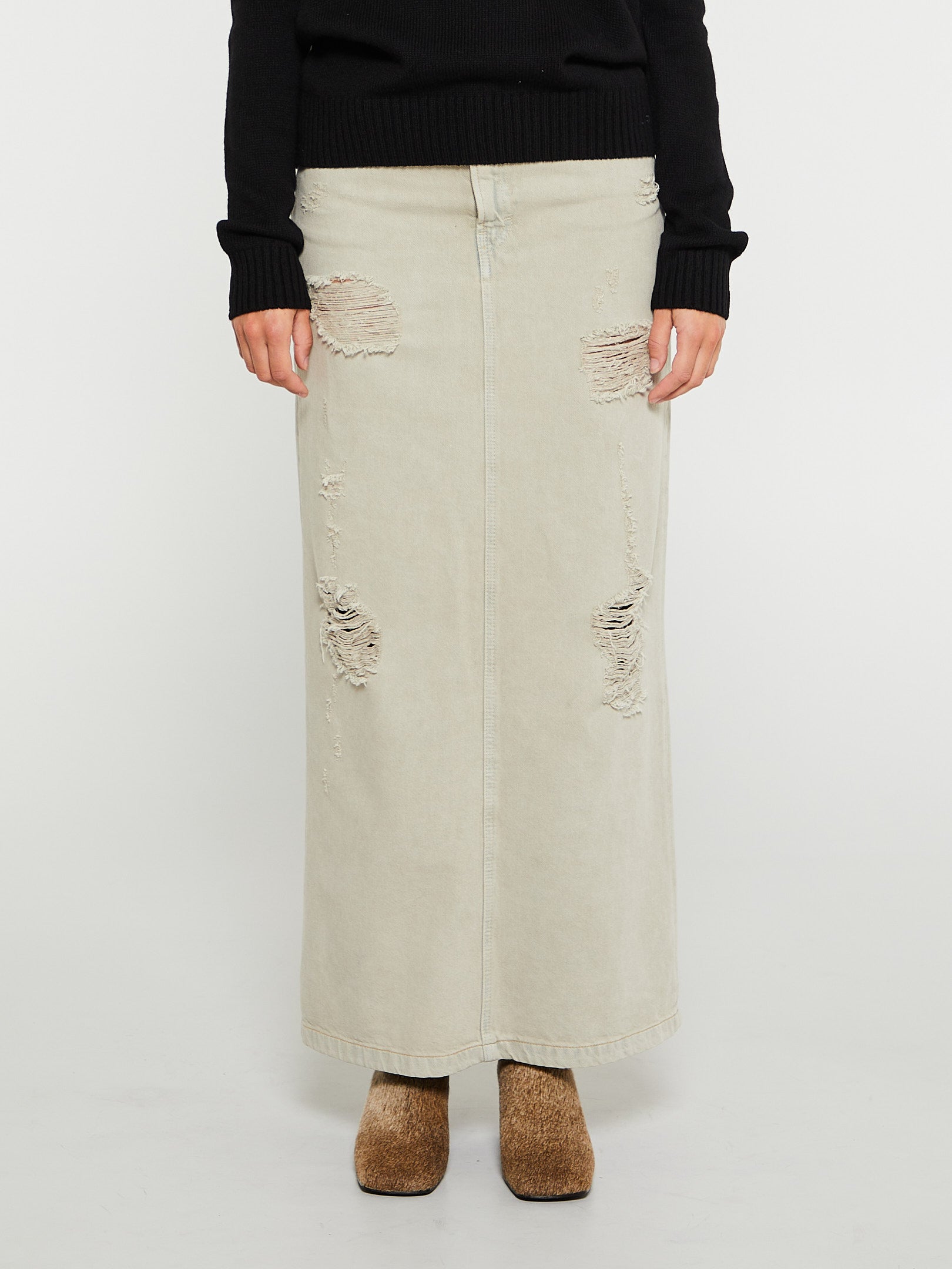 Acne Studios - Skirt in Beige and Grey