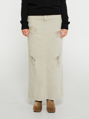 Acne Studios - Skirt in Beige and Grey