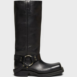 Acne Studios - Leather Boots in Black