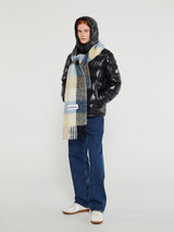 Acne Studios - Vally Checked Scarf in Blue, Beige and Black