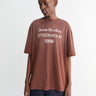 Acne Studios - Relaxed Fit T-Shirt in Chocolate Brown