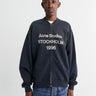 Acne Studios - Logo Zip Sweatshirt in Black