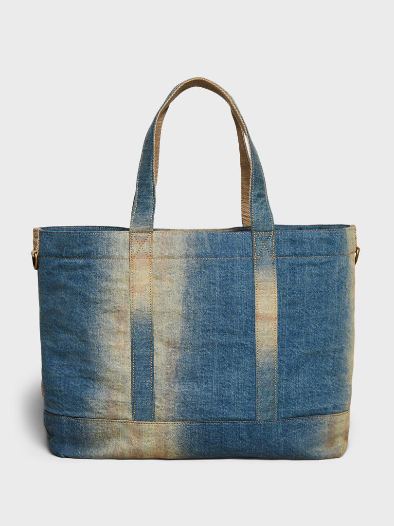 Bag in Light Blue and Beige