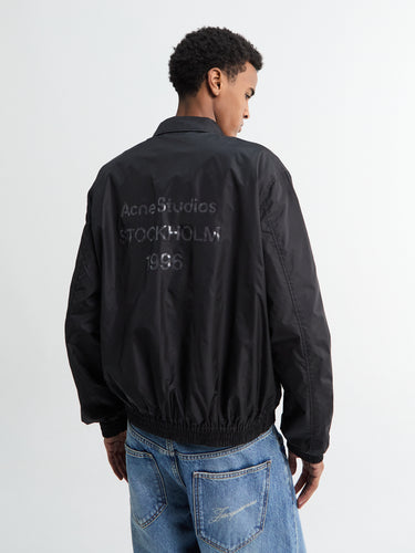 Acne Studios - Logo Technical Jacket in Black
