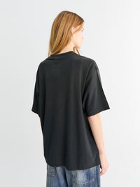 Acne Studios - Relaxed Fit Logo T-Shirt in Faded Black
