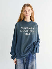 Acne Studios - Relaxed Fit T-Shirt in Deep Blue