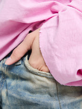 Acne Studios - Relaxed Fit Logo T-Shirt in Cotton Candy Pink