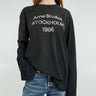 Acne Studios - Relaxed Fit Logo T-Shirt in Faded Black